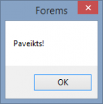 Paveikts.