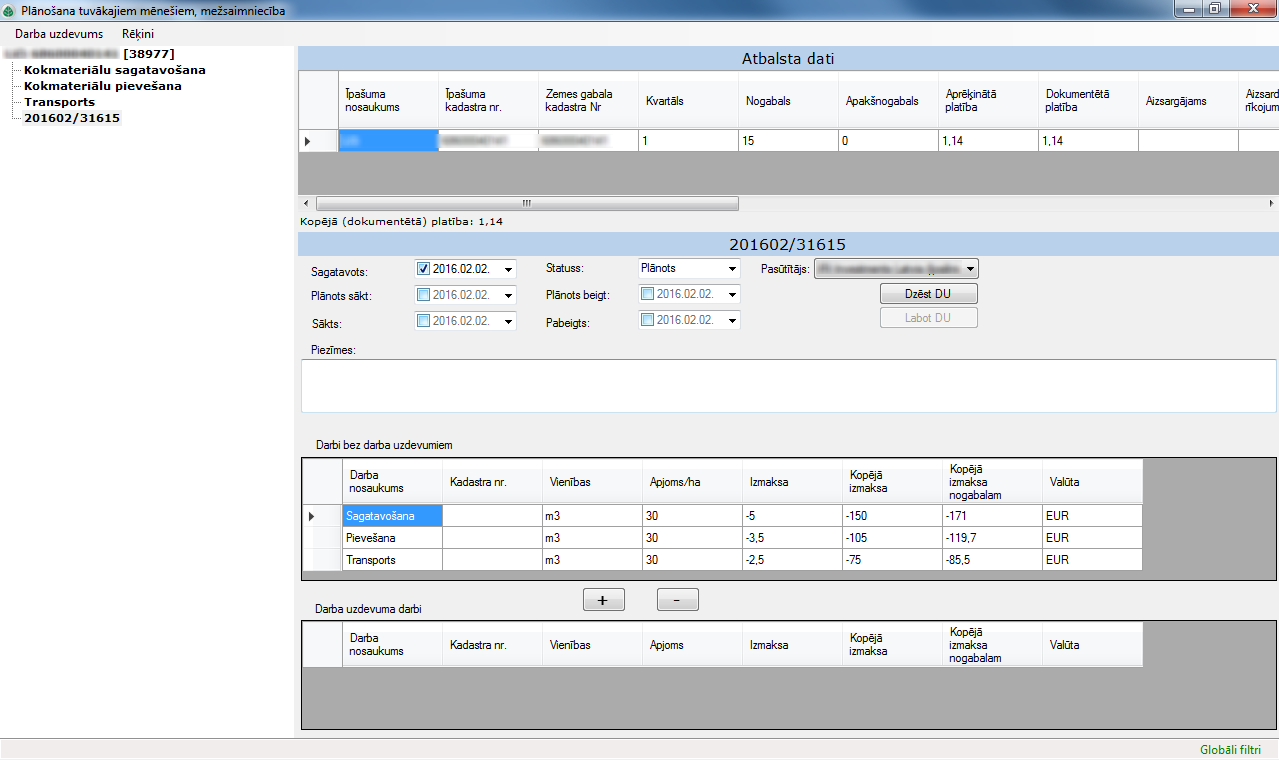 Uzdevuma pievienošana